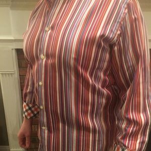 Thomas Dean Men’s long sleeve shirt in Medium.